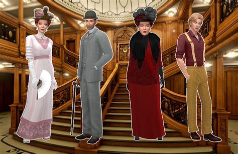 Mmcc Lookbooks Titanic Lookbook Part 2 Sims 4 Mods Clothes Sims 4
