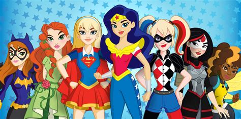 dc super hero girls brings new meaning to the term girl power video tv insider