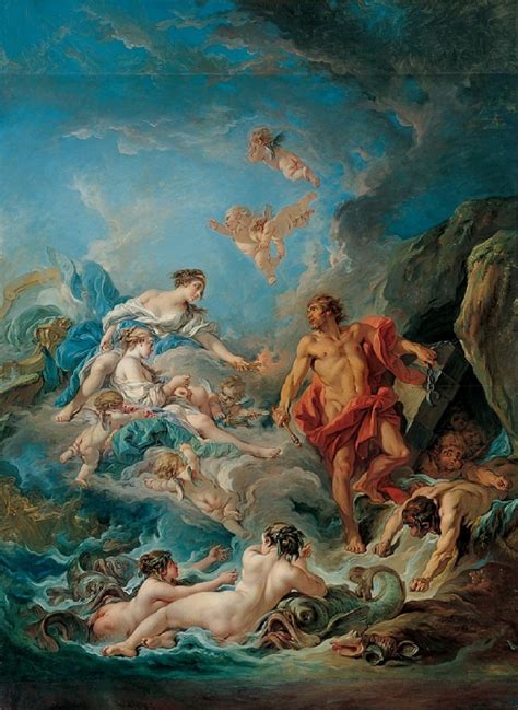Juno Asking Aeolus To Release The Winds Francois Boucher Sartle