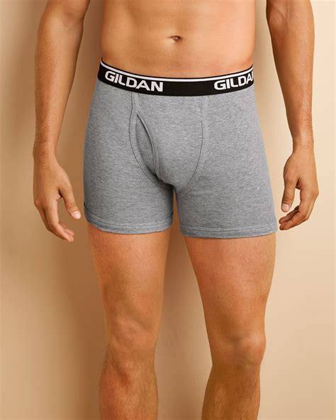 Gildan Platinum Men S Underwear Short Leg Boxer Briefs Pairs Per
