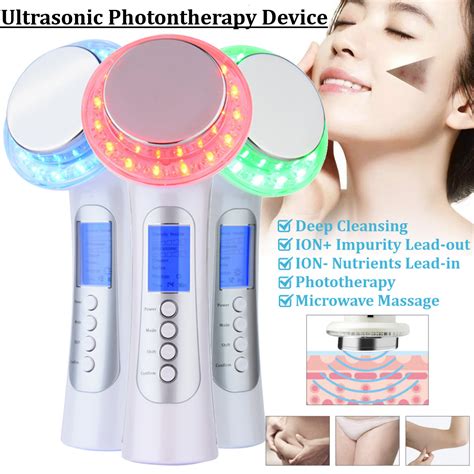 New Galvanic Ions Ultrasound Face Lift Massager Beauty Machine Chile Shop