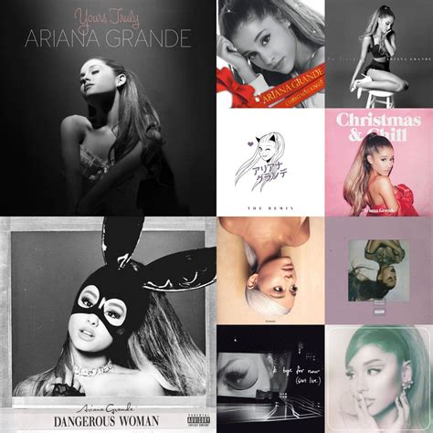 Ariana Grande Album Art Collection Hq Sharemaniaus