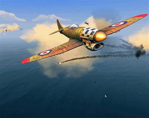 Ww2 Dogfight Paint By Numbers Thepaintbynumberscom