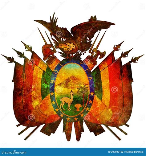 Bolivia Coat Of Arms Stock Illustration Illustration Of Country