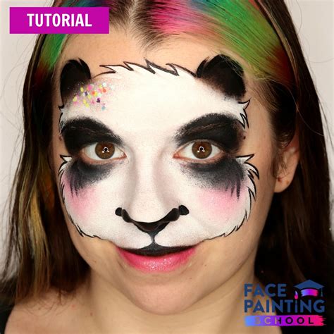 Panda Face Paint Cute And Simple Guide Ifps