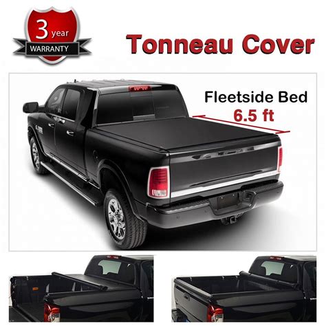 Tri Fold Hard Tonneau Cover Lw For 00 04 Dodge Dakota Quadcrew 55 Ft