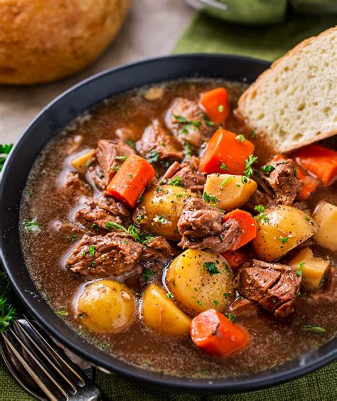 Once opened, transfer the contents to a container with a lid, and store in the refrigerator for three to four days, or in the freezer for two to three months. Crockpot Beef Stew (with Beer and Horseradish) - The ...