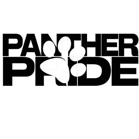 Panther Pride Wpaw Print Etsy Spirit Shirts School Spirit Shirts