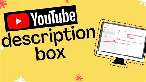 What To Put In The Description On Youtube Youtube Description Template