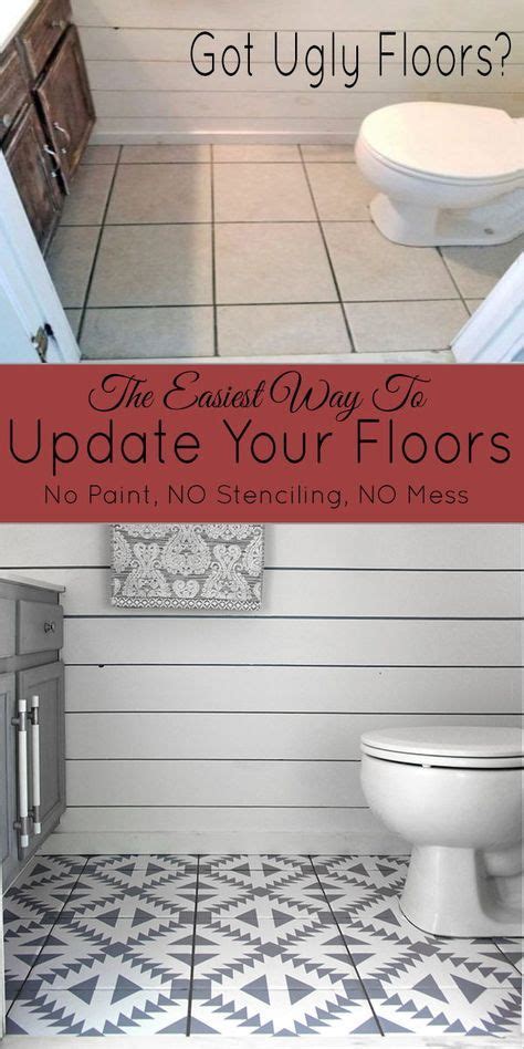 Cheap Diy Bathroom Flooring Ideas Flooring Ideas