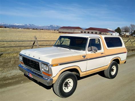 1978 Ford Bronco Ranger Xlt 4×4 Clean Western Survivor Barn Find Custom Explorer Barn Finds