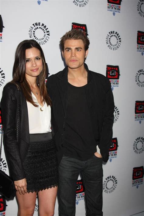 los angeles apr 12 torrey devitto paul wesley arrives at warner brothers television out of