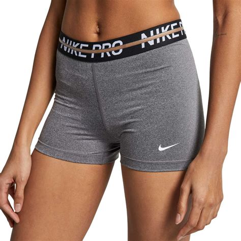 Nike Womens Nike Pro Heatherized 3 Shorts