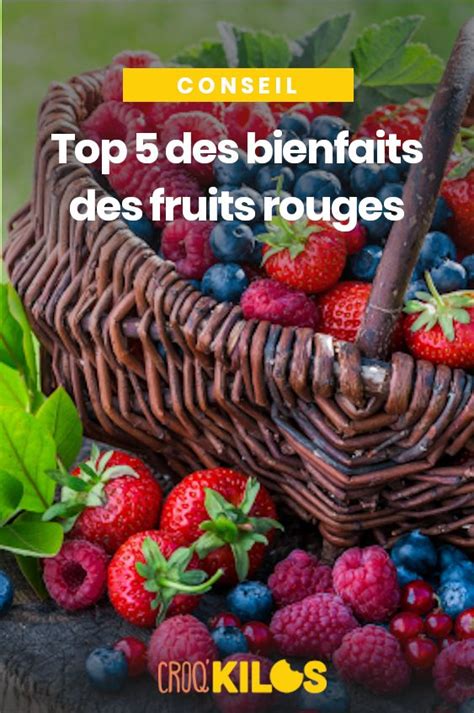 Top 5 Des Bienfaits Des Fruits Rouges Bienfait Des Fruits Fruits