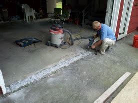 While the surface is damp you can use the top n bond concrete patcher to repair the low spots. Concrete Repair in Maine - Sidewalks, Floors, Porches ...