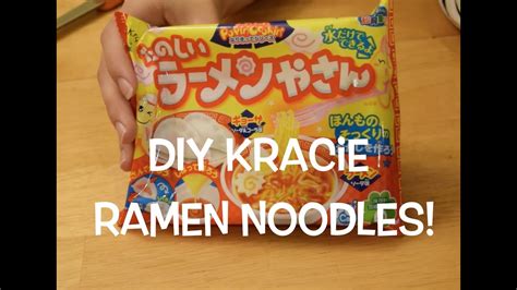 Japanese Diy Candy Kracie Ramen Noodles And Dumplings Youtube