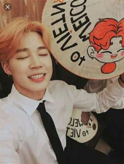 Orange Jimin In Vietnam Bts Jimin Jimin Park Jimin Bts