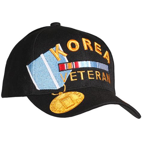 Officially Licensed Korean War Veteran Medal Cap
