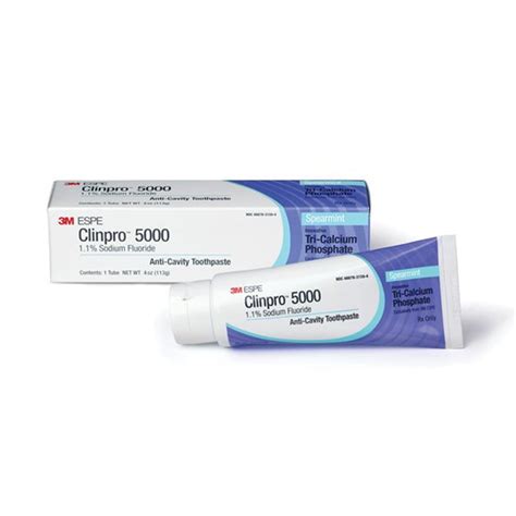 3m Clinpro 5000 11 Sodium Flouride Anti Cavity Toothpaste Spearmint