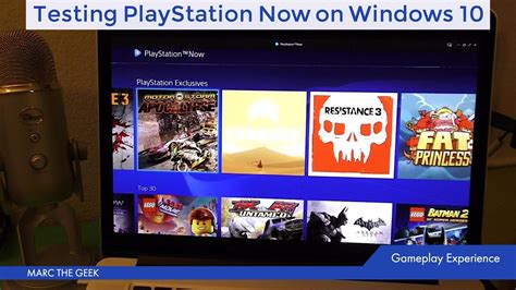 Testing Playstation Now On Windows 10 Youtube