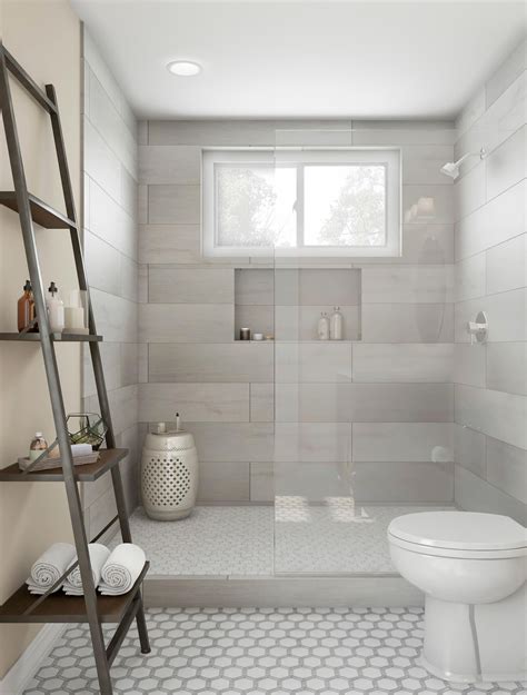 10 Awesome Farmhouse Bathroom Tile Shower Ideas Walk In