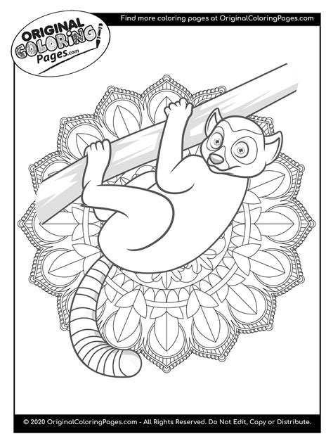 See more ideas about animal coloring pages, coloring pages, adult coloring pages. Lemur Coloring Pages | Coloring Pages - Original Coloring ...