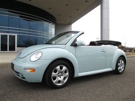 Find Used 2003 Volkswagen Beetle Gls Convertible Loaded Rare Color In