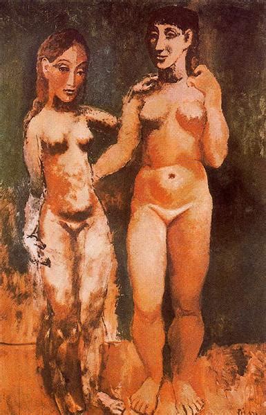 Two Nude Women Pablo Picasso Wikiart Org
