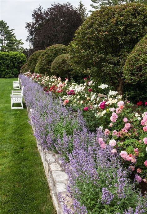 Awesome Rose Garden Design Layout Flower Beds Romantic Roses For A