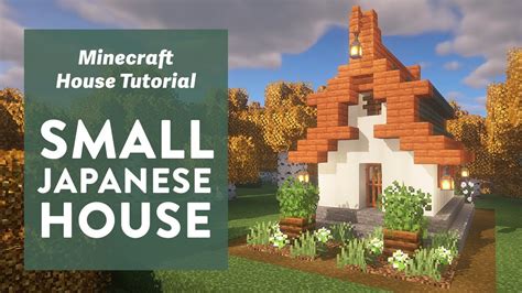 Minecraft How To Build A Small Japanese House Survival Starter House