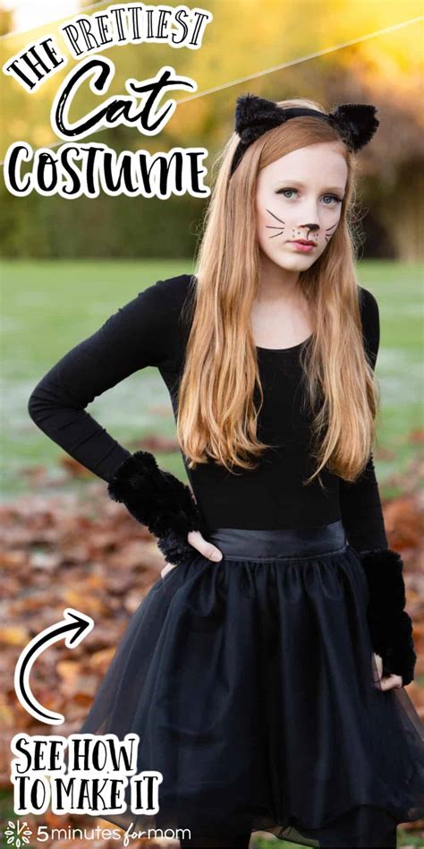 Diy Cat Costume Kit Kid Cat Costume Halloween Tutu And Tee