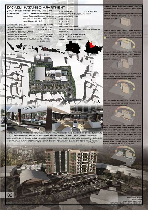 Konsep Bentuk Bangunan Arsitektur Poster Arsitektur Presentasi