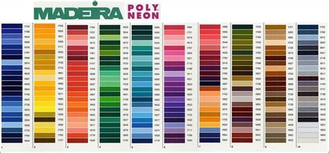 Embroidery Thread Colors | BRANDED | Machine embroidery thread