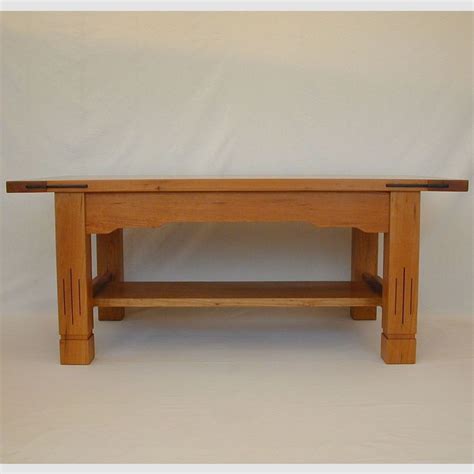 Arts and crafts coffee table (digital plan). Handmade Arts And Crafts Cherry Coffee Table by Chatham ...
