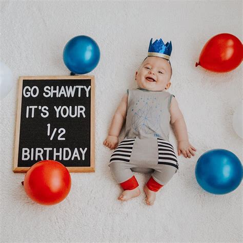 Happy 6 Months Baby Cute Milestone Picture Ideas