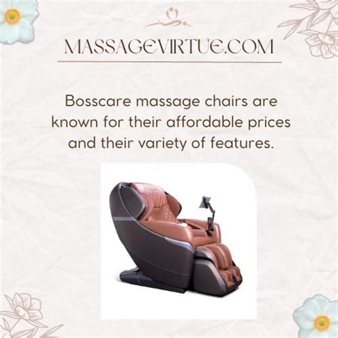 Bosscare Massage Chair A Comprehensive Guide In 2023