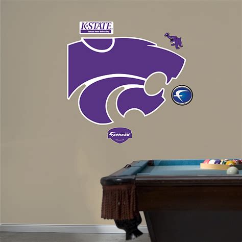Kansas State Wildcats Logo Wall Decal Shop Fathead For Kansas State