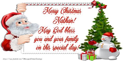Nathan Greetings Cards For Christmas