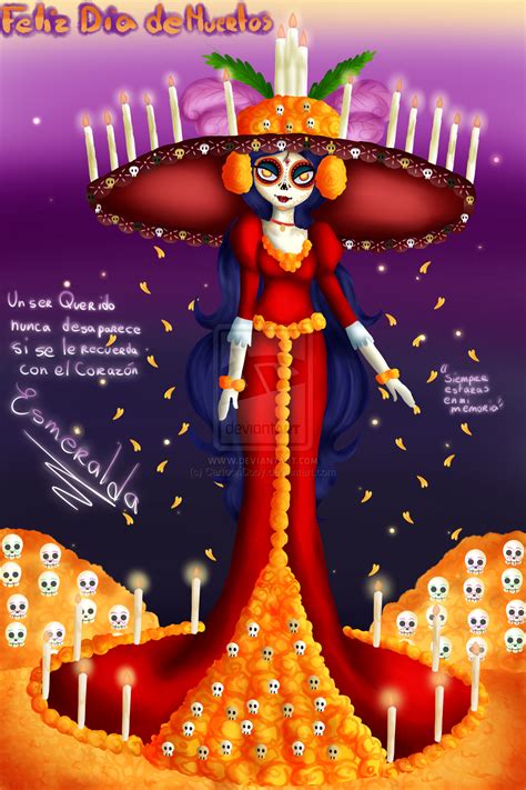 Dibujos De La Catrina Mexican Catrina Stock Vector Image Of Gradient