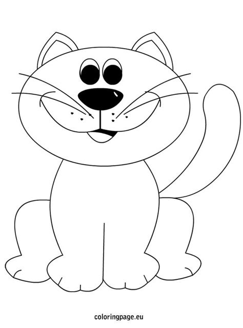 Print cat coloring pages for free and color our cat coloring! Cat coloring page - Coloring Page