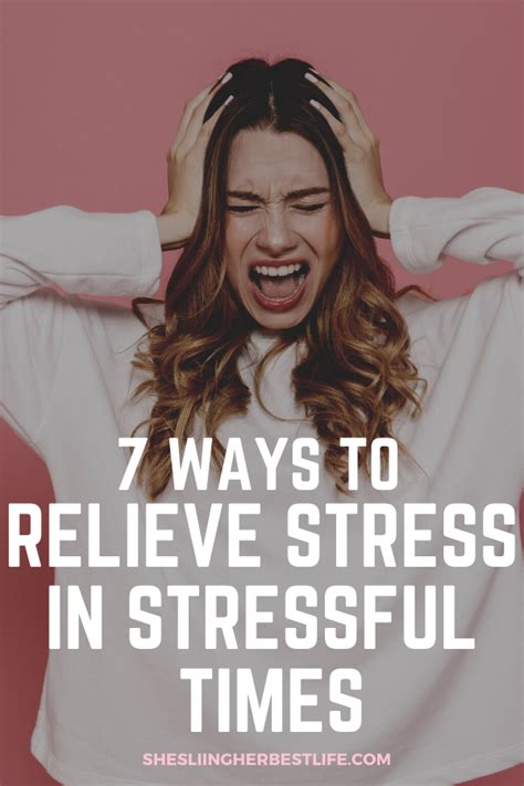 7 Ways To Relieve Stress In Stressful Times In 2020 How To Relieve Stress Ways To Relieve