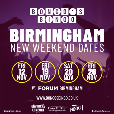 Bongos Bingo Birmingham 191121 Bongos Bingo