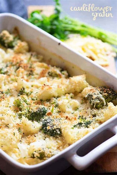 Broccoli And Cauliflower Gratin — Buns In My Oven