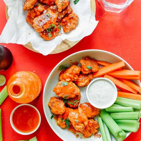 In a small bowl, combine the flour, garlic powder, onion powder, and pepper. Vegan Hot Wings / Seitan Wings (2 Flavors!) | Live Eat Learn