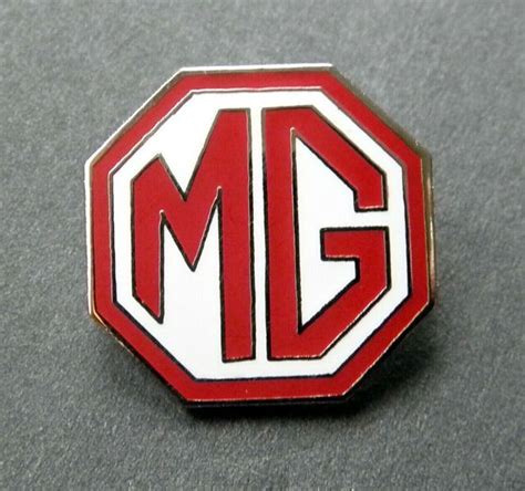 Mg British Automobile Car Logo Lapel Pin Badge 34 Inch Ebay