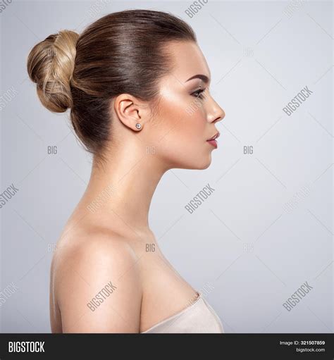Profile Face Young Image And Photo Free Trial Bigstock