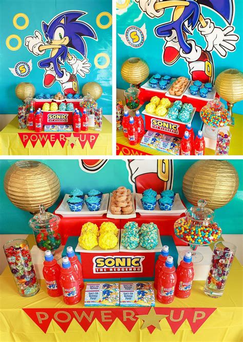 Sonic The Hedgehog Birthday Cake Decorations Designergulf