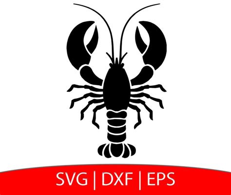 Crawfish SVG Cut File Crawfish Boil Dxf Clipart Lobster Eps | Etsy