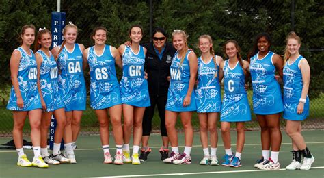 1st team netball at the parklands college netball festival 2017 festival 2017 netball college