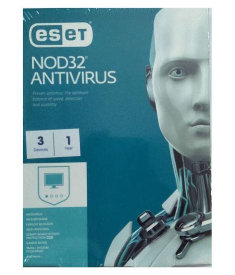 Eset Antivirus Latest Version 3 Pc 1 Year Cd Buy Eset